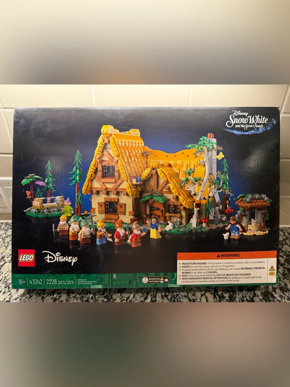 New LEGO Disney Snow White Cottage Set (43242)